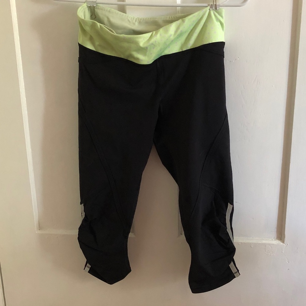 Lululemon run pace crops
